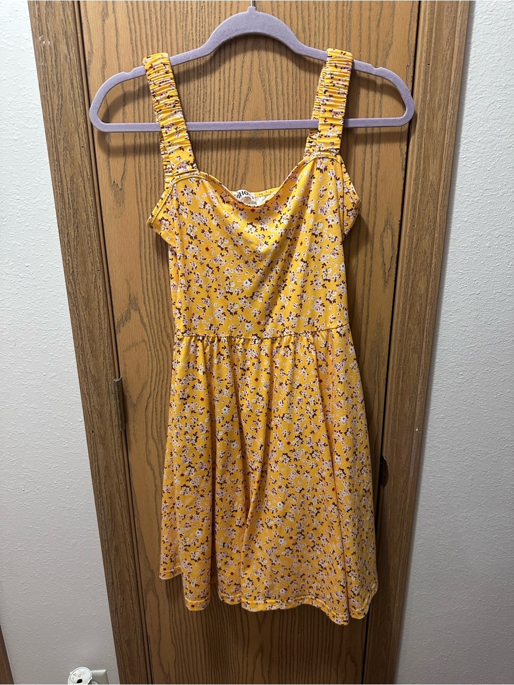 Yellow Floral Sundress